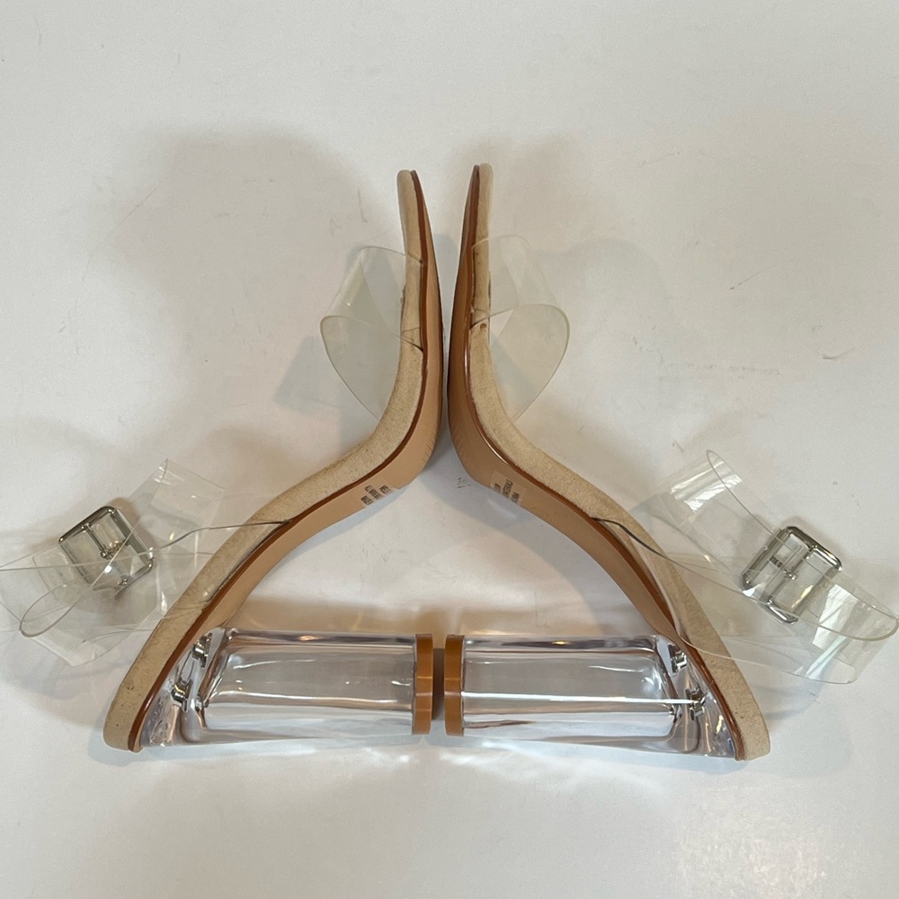 🆕 Clear Sandals - size 8.5W - Picture 6 of 7